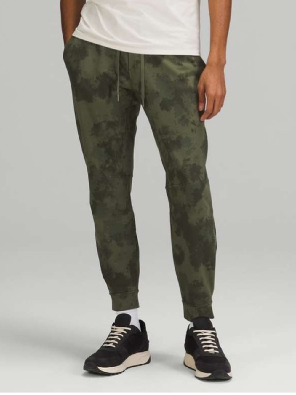 Lululemon City Sweat Jogger Orbital Tie Dye Medium Olive Multi Size Small